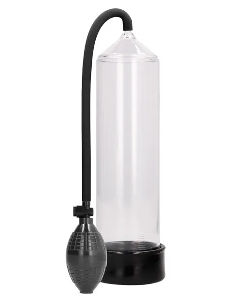 Pumped Male Sex Toys Pumped By Shots Classic Penis Pump Clear