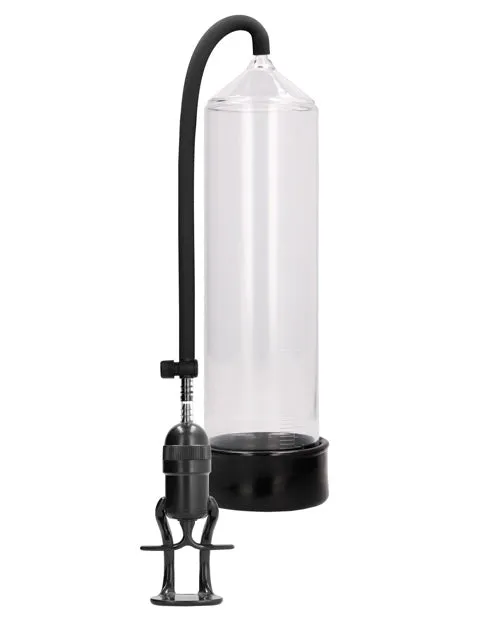 Pumped Male Sex Toys Pumped By Shots Deluxe Beginner Penis Pump Clear