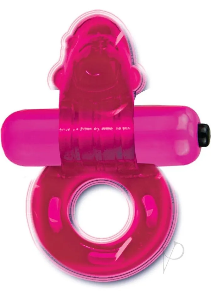 Purrfect Pets Tickle Me Dolphin Silicone Stimulator with Vibrating Bullet Pink Wet Dreams Female Sex Toys