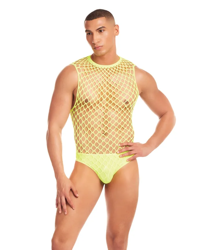 Rainbow Party Anal Rainbow Party Full Effect Large Mesh Unitard 2 pc Set wThong Yellow LXL Rainbow Party Anal Rainbow Party Full Effect Large Mesh Unitard 2 pc Set wThong Yellow LXL