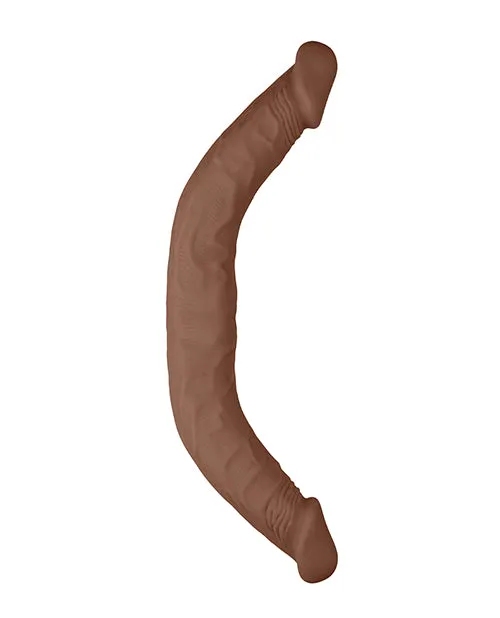 Real Rock Dildos RealRock Skin Realistic Double Dildo 18in Caramel Real Rock Dildos RealRock Skin Realistic Double Dildo 18in Caramel