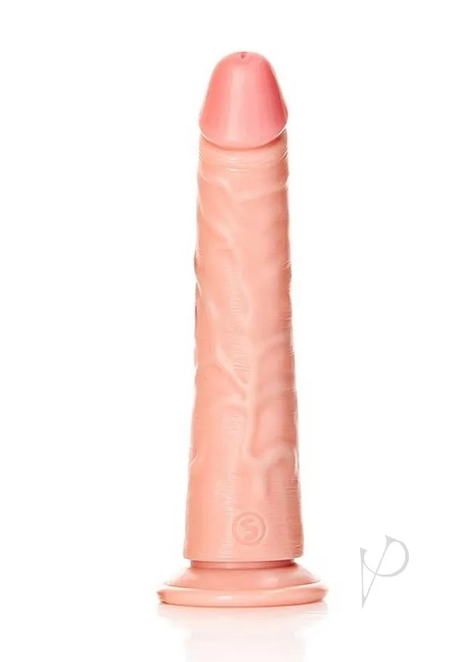 Real Rock Female Sex Toys RealRock Slim Realistic Dildo with Suction Cup 7in Vanilla Real Rock Female Sex Toys RealRock Slim Realistic Dildo with Suction Cup 7in Vanilla