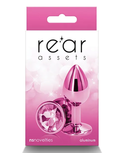 Rear Assets Aluminum Anal Plug Small Pink Rear Assets Anal Rear Assets Aluminum Anal Plug Small Pink Rear Assets Anal