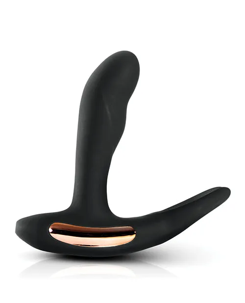 Renegade Anal Renegade Sphinx Rechargeable Silicone Warming Prostate Massager with Remote Control Black