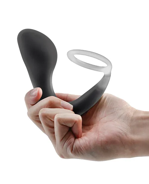 Renegade Renegade Slingshot Silicone Cock Ring and Prostate Plug Black Male Sex Toys Renegade Renegade Slingshot Silicone Cock Ring and Prostate Plug Black Male Sex Toys