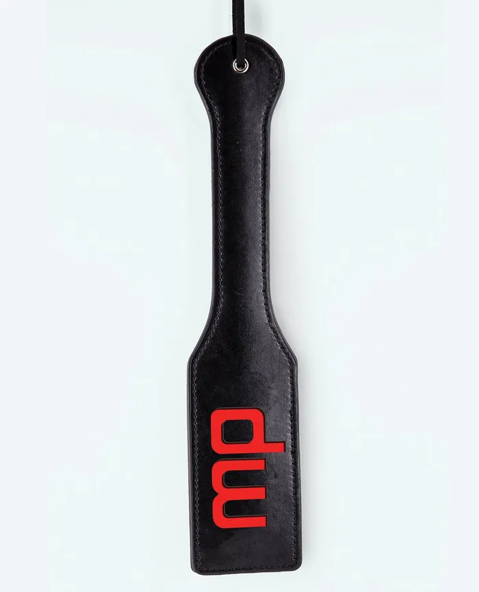 Restraints Lust Lust PU Leather MP Paddle Black