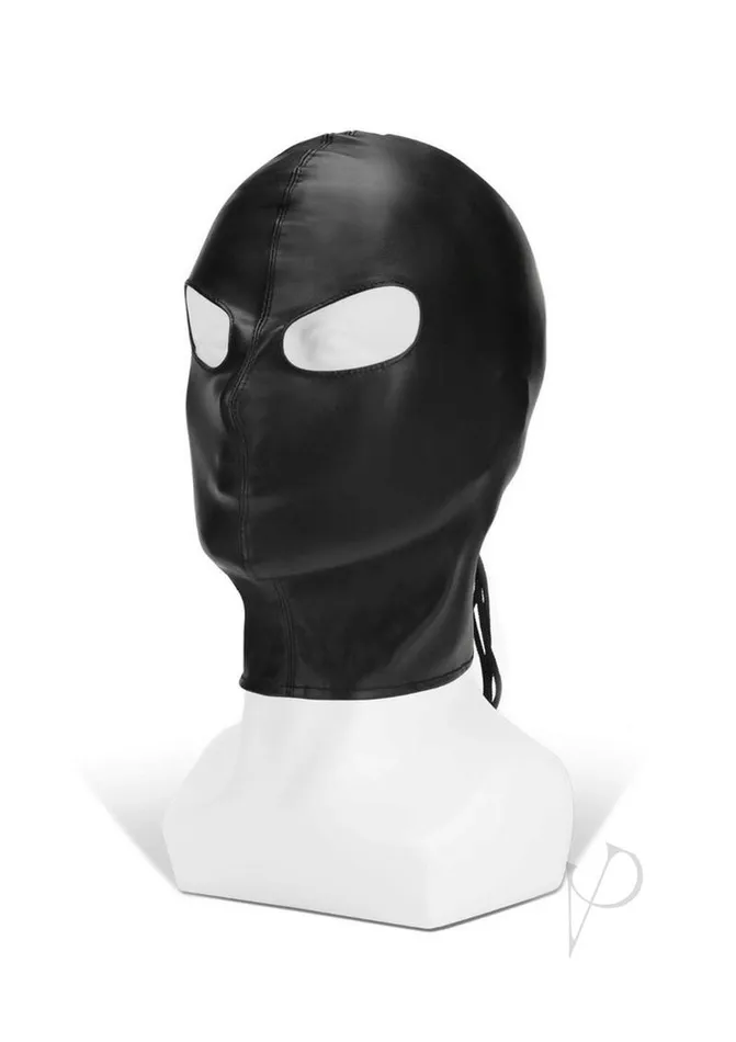 Restraints ME YOU US Hood with Eyes PU Leather Bondage Hood Black Me You Us Restraints ME YOU US Hood with Eyes PU Leather Bondage Hood Black Me You Us