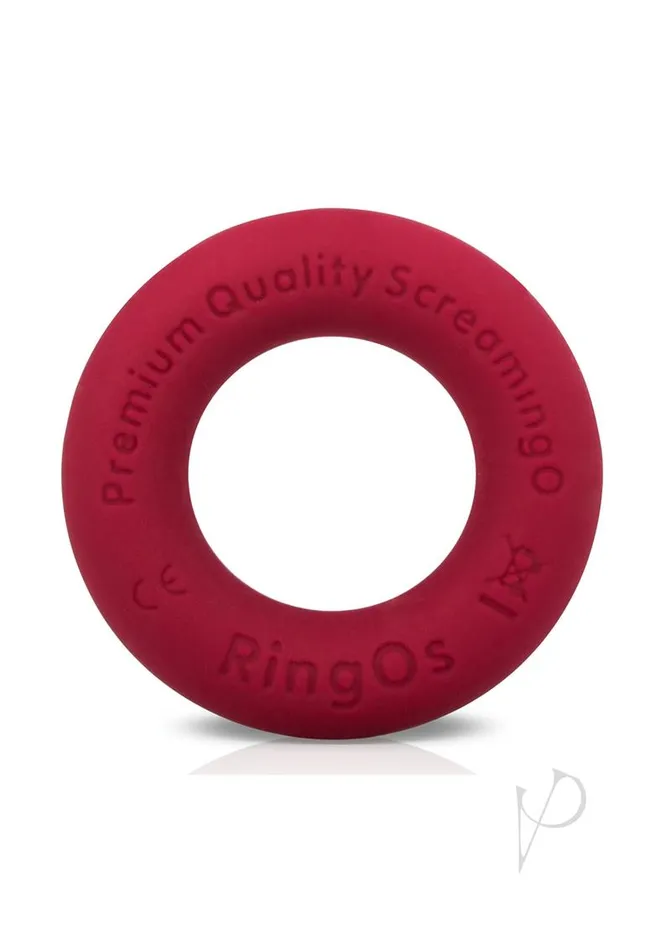 Ring O Male Sex Toys RingO Ritz Individual Ring Silicone Red
