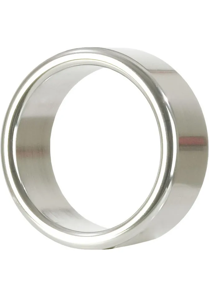Rings Male Sex Toys Alloy Metallic Cock Ring Medium 15in Silver Rings Male Sex Toys Alloy Metallic Cock Ring Medium 15in Silver
