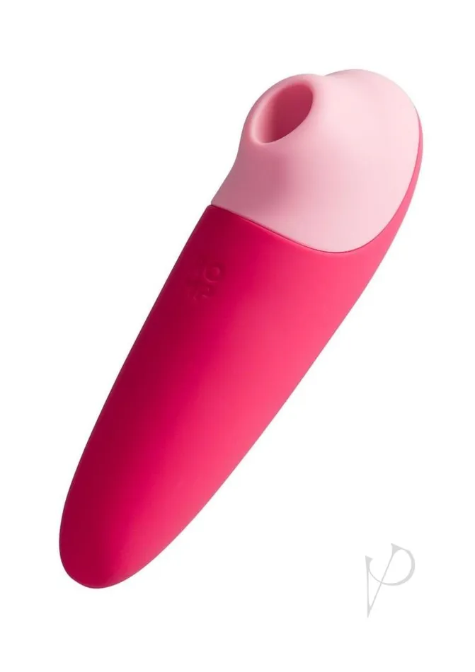 Romp Female Sex Toys Romp Shine X Rechargeable Silicone Clitoral Air Stimulator Pink