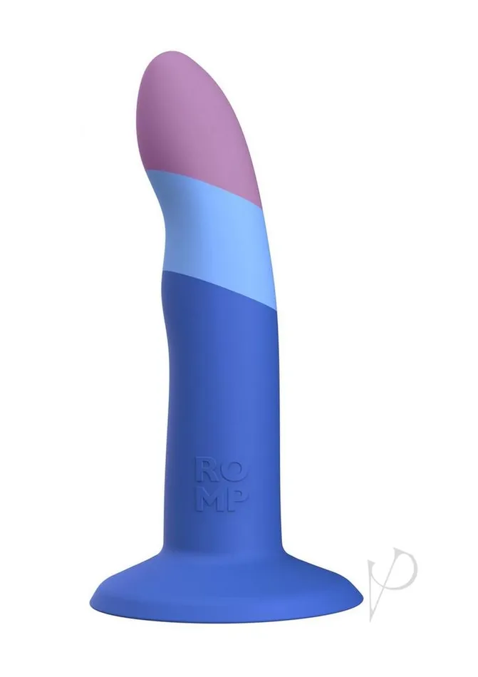 Romp Piccolo Silicone Dildo BluePurple Romp Dildos