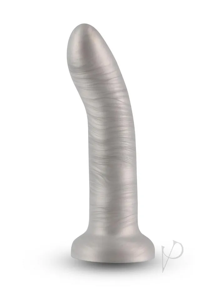 Royals Dildos Royals Charlie Silicone Dildo 7in Silver Royals Dildos Royals Charlie Silicone Dildo 7in Silver