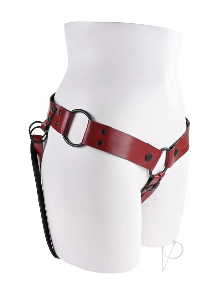 Saffron Monte StrapOn Harness RedBlack Saffron Female Sex Toys Saffron Monte StrapOn Harness RedBlack Saffron Female Sex Toys
