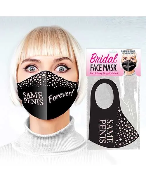Same Penis Forever Face Mask Black Little Genie Anal