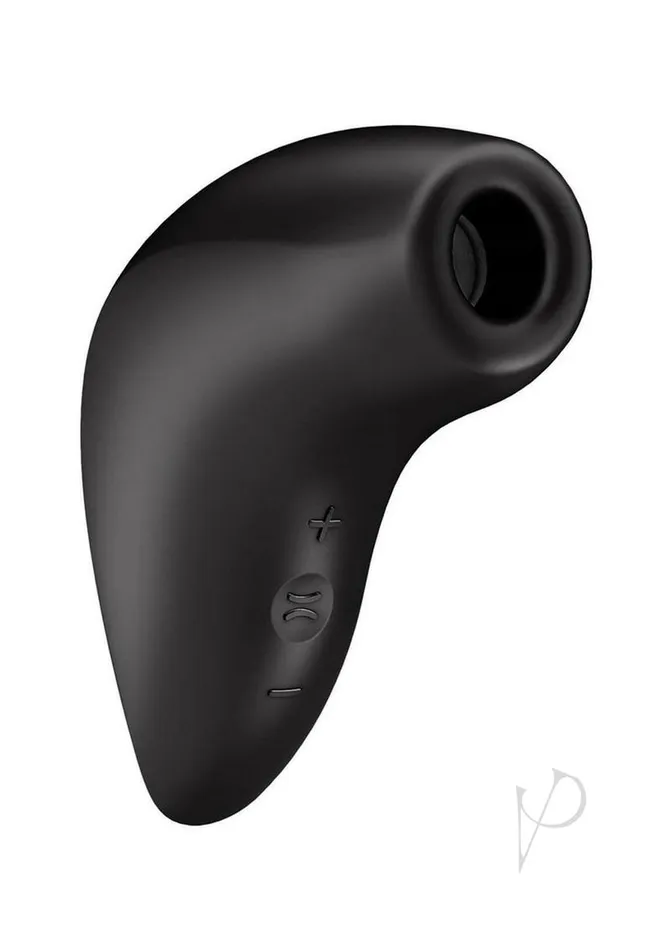 Satisfyer Deep Pulse Rechargeable Silicone Vibrator Black Satisfyer Vibrators