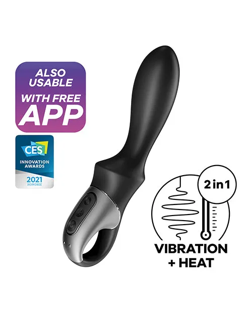 Satisfyer Heat Climax Warming Anal Probe Black Satisfyer Anal Satisfyer Heat Climax Warming Anal Probe Black Satisfyer Anal