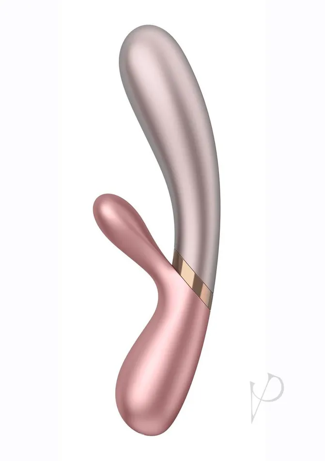 Satisfyer Vibrators Satisfyer Hot Lover Rechargeable Silicone Warming DualStim Vibrator Pink Satisfyer Vibrators Satisfyer Hot Lover Rechargeable Silicone Warming DualStim Vibrator Pink