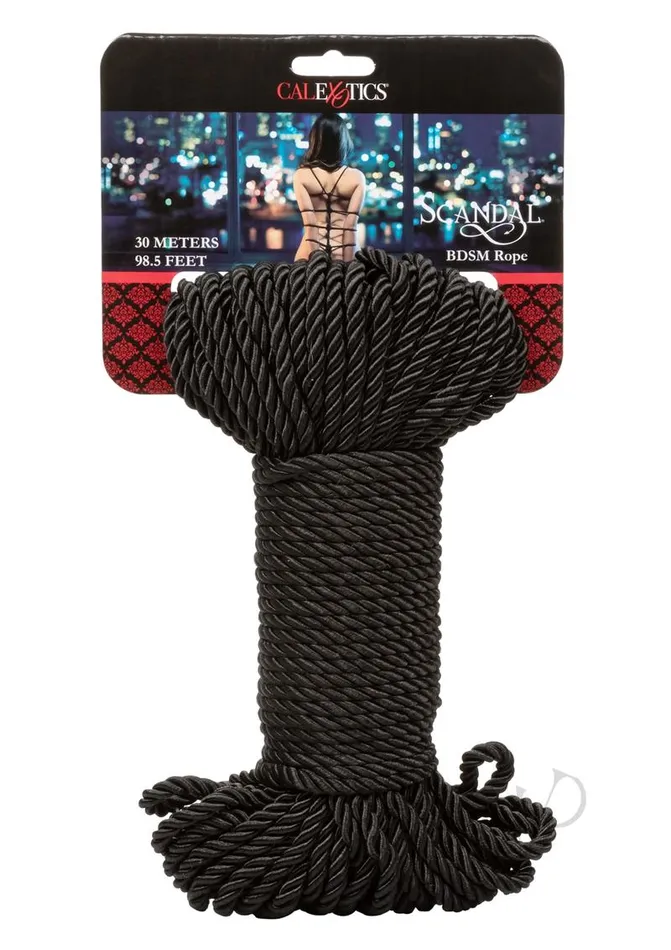 Scandal Anal Scandal BDSM Rope 985ft30m Black
