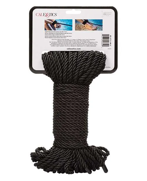 Scandal Anal Scandal BDSM Rope 985ft30m Black