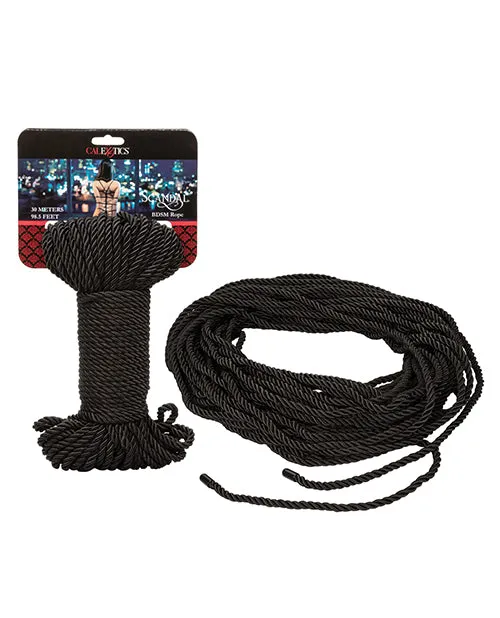 Scandal Anal Scandal BDSM Rope 985ft30m Black