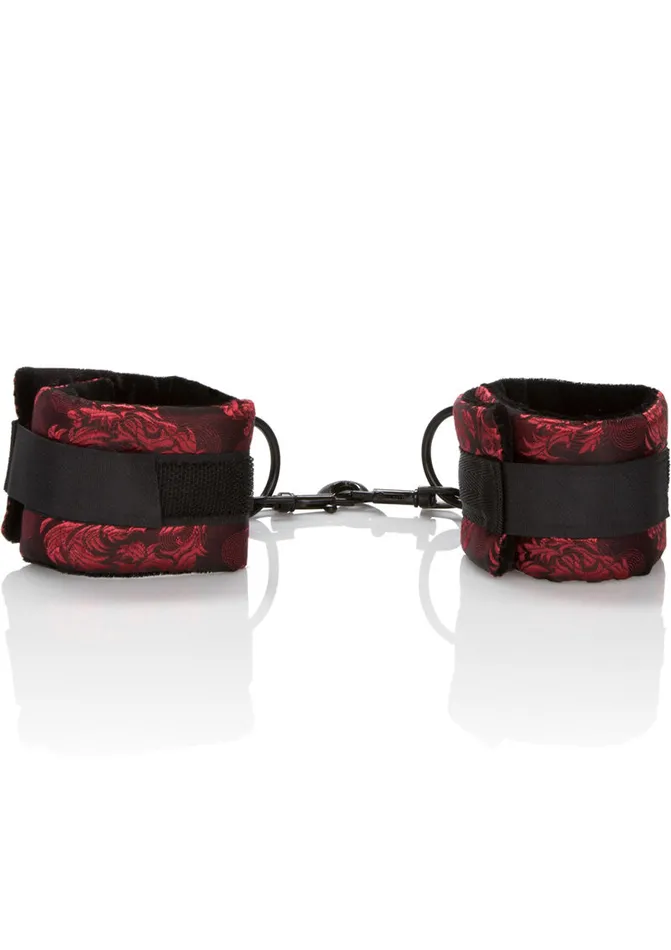 Scandal Anal Scandal Universal Cuff Set Red