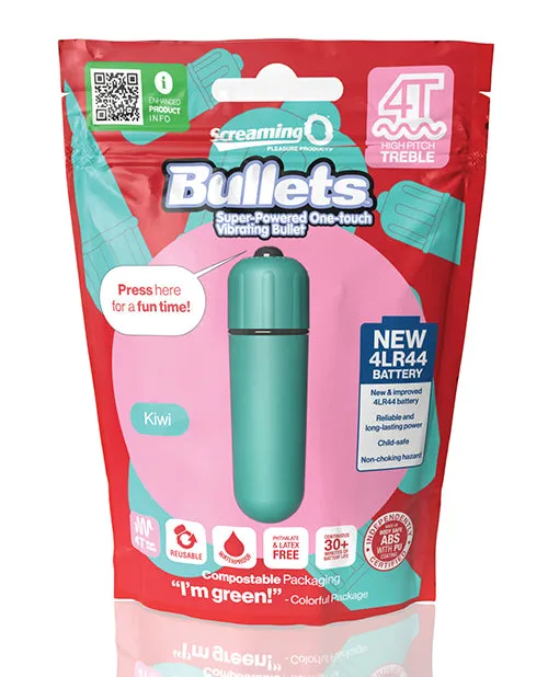 Screaming O Female Sex Toys Screaming O 4T Bullet Vibrator Kiwi
