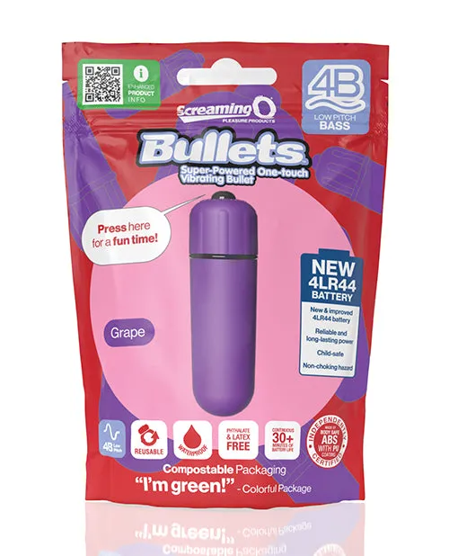 Screaming O Screaming O 4B Bullet Vibrator Grape Female Sex Toys