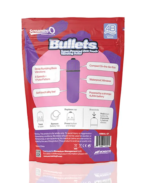 Screaming O Screaming O 4B Bullet Vibrator Grape Female Sex Toys