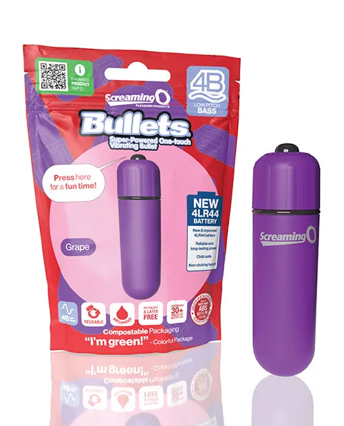 Screaming O Screaming O 4B Bullet Vibrator Grape Female Sex Toys