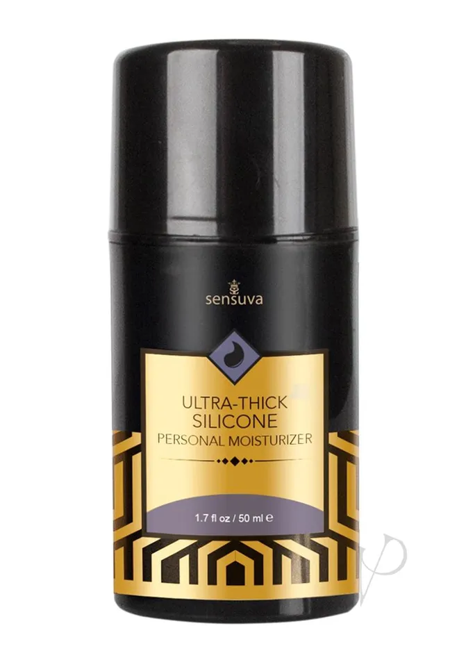 Sensuva Lubricants Female Sex Toys Sensuva Ultra Thick Silicone Personal Moisturizer Lubricant 17oz