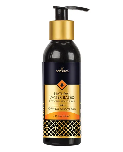 Sensuva Lubricants Sexual Health Wellbeing Sensuva Natural Water Based Orange Creamsicle Flavored Lubricant 423oz Sensuva Lubricants Sexual Health Wellbeing Sensuva Natural Water Based Orange Creamsicle Flavored Lubricant 423oz