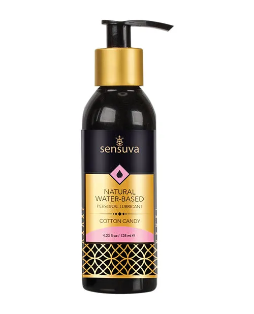 Sexual Health Wellbeing Sensuva Lubricants Sensuva Natural Water Based Cotton Candy Flavored Lubricant 4oz