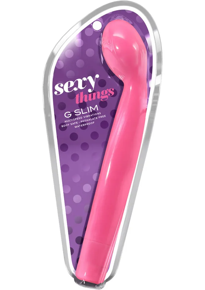 Sexy Things Vibrators Sexy Things G Slim GSpot Vibrator Pink