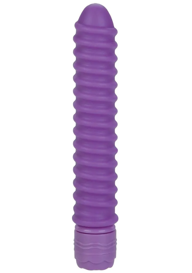Shanes World Sorority Screw Silicone Vibrator Purple Shanes World Vibrators