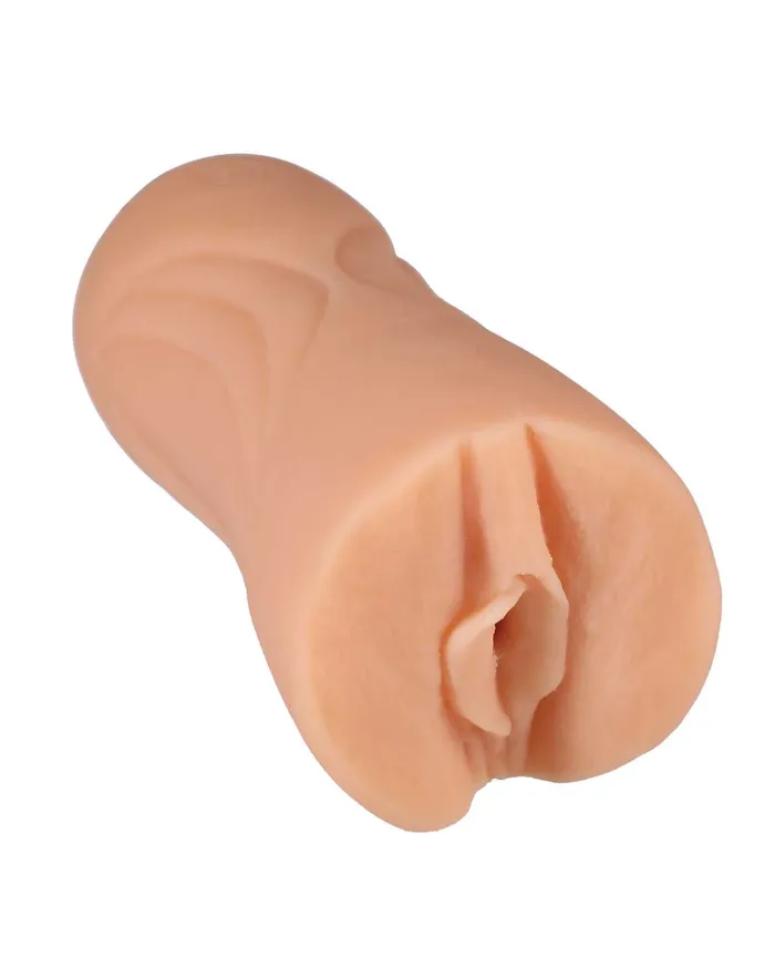 Signature Strokers Tan Lea Ultraskyn Pocket Masturbator Pussy Vanilla Signature Strokers Male Sex Toys