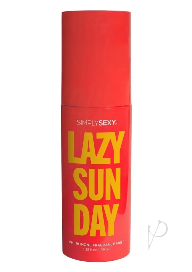 Simply Sexy Female Sex Toys Simply Sexy Pheromone Body Mist Lazy Sunday 335oz Simply Sexy Female Sex Toys Simply Sexy Pheromone Body Mist Lazy Sunday 335oz