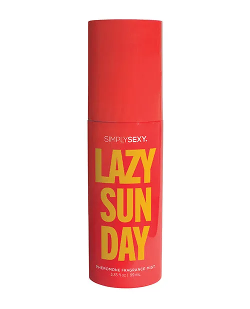 Simply Sexy Female Sex Toys Simply Sexy Pheromone Body Mist Lazy Sunday 335oz