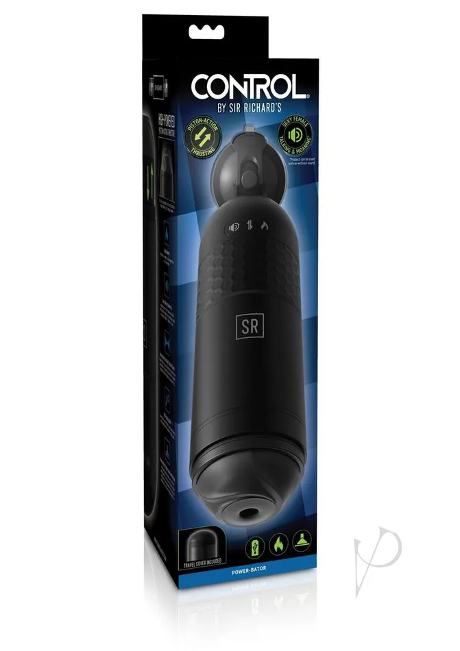 Sir Richards Control Powerbator Masturbator Rechargeable Black Sir Richards Male Sex Toys Sir Richards Control Powerbator Masturbator Rechargeable Black Sir Richards Male Sex Toys