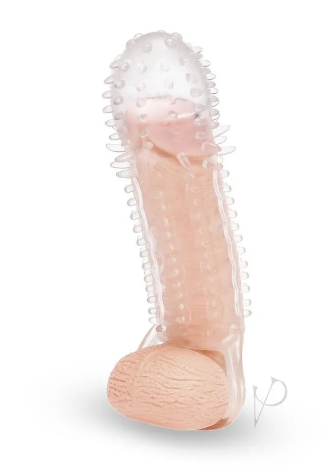 Size Up Male Sex Toys Size Up Texured Clear View Penis Extender with Ball Loop 15in Size Up Male Sex Toys Size Up Texured Clear View Penis Extender with Ball Loop 15in