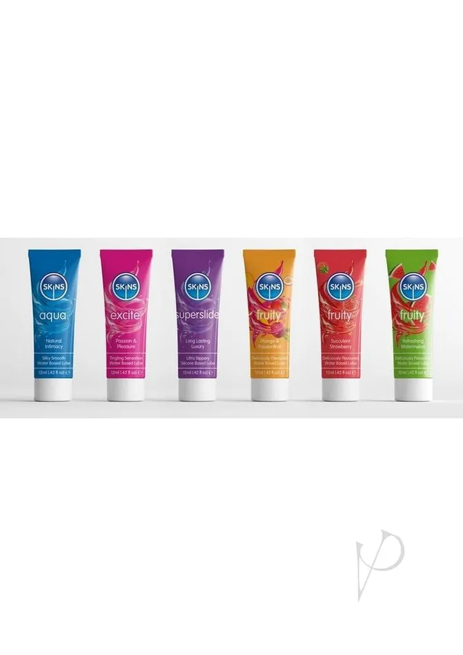 Skins Sampler Tubes 12ml 6 per Pack VitalFruity Skins Enhancers Skins Sampler Tubes 12ml 6 per Pack VitalFruity Skins Enhancers