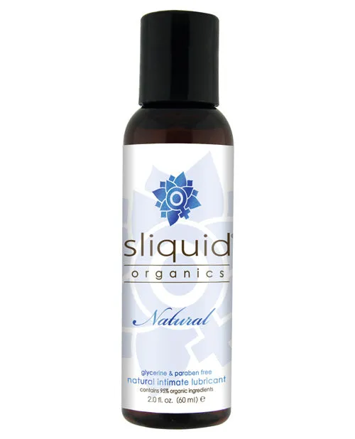 Sliquid Organics Natural Botanically Infused Intimate Glide 2oz Sliquid Vibrators