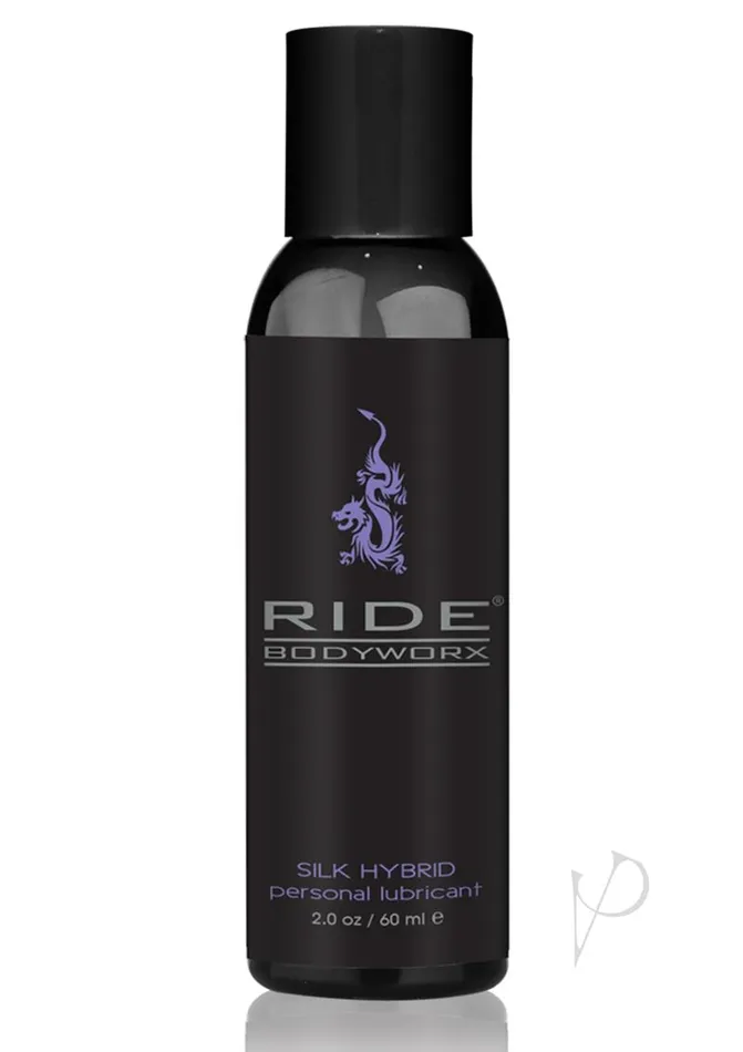 Sliquid Ride Bodyworx Silk Hybrid Based Lubricant 2oz Lubricants