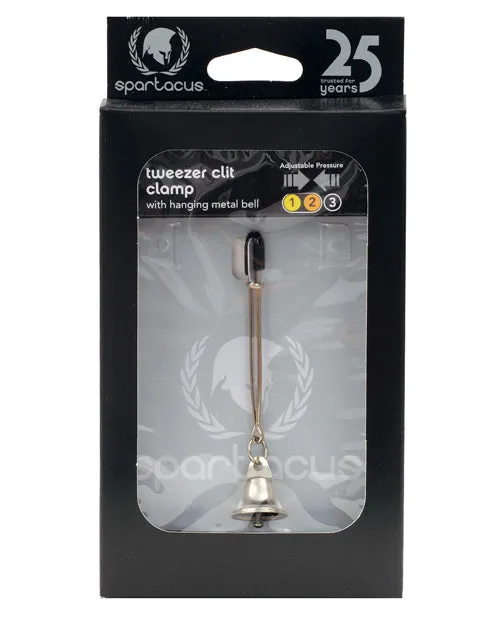 Spartacus Male Sex Toys Spartacus Adjustable Tweezer Bell Clit Clamp