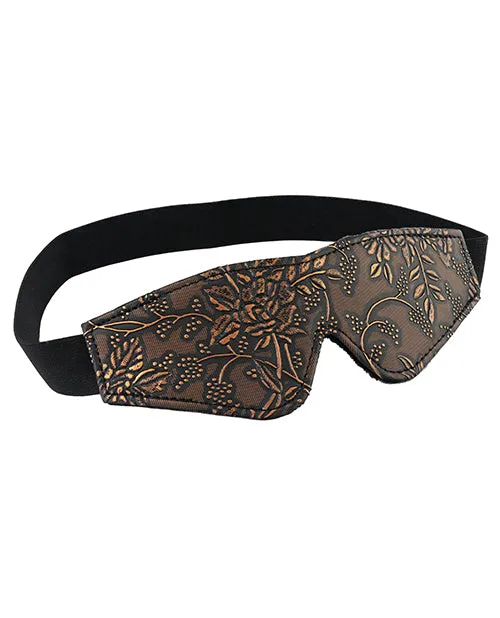 Spartacus Male Sex Toys Spartacus Faux Fur Lining Blindfold Brown Floral Print Spartacus Male Sex Toys Spartacus Faux Fur Lining Blindfold Brown Floral Print