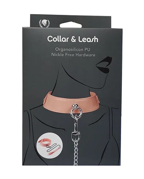 Spartacus Vibrators Spartacus Organsilicone PU Collar Leash