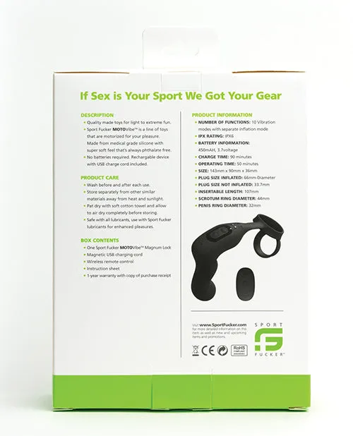 Sport Fucker Motovibe Magnum Lock Bl Sport Fucker Anal