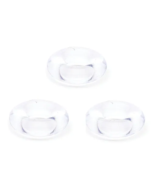 Sport Fucker Sport Fucker Chubby Cockring Pack of 3 Clear Anal Sport Fucker Sport Fucker Chubby Cockring Pack of 3 Clear Anal