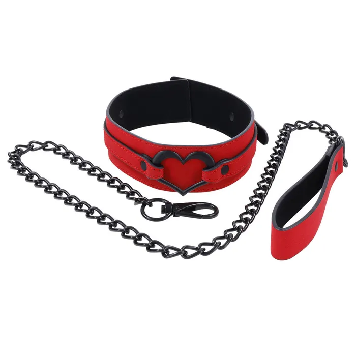 Sportsheets Sex Mischief Amor Collar and Leash Couples
