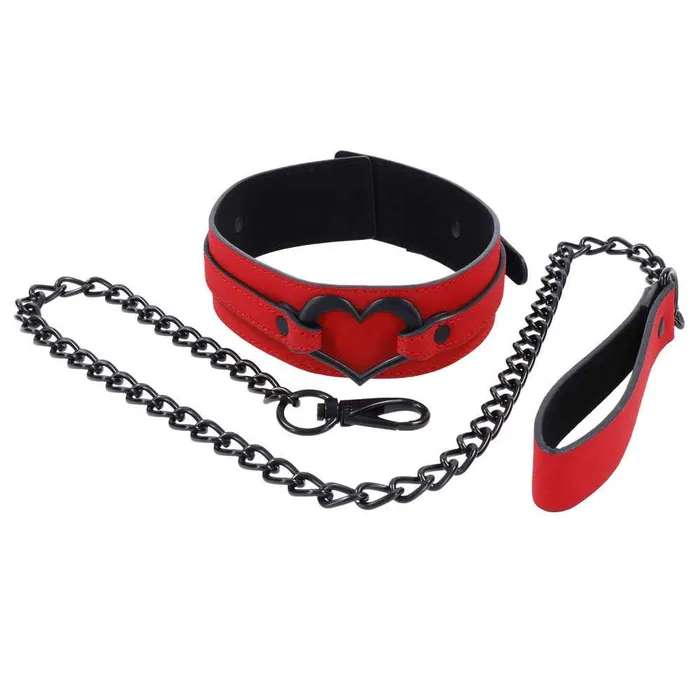 Sportsheets Sex Mischief Amor Collar and Leash Couples