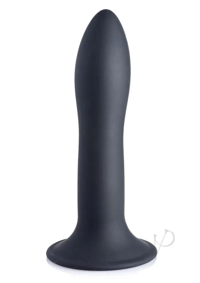 Squeeze It SqueezeIt Squeezable Slender Silicone Dildo 53in Black Dildos